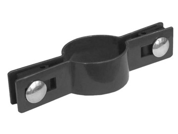 OBEJMA przelotowa fi 42 mm do paneli 4 mm ANTRACYT