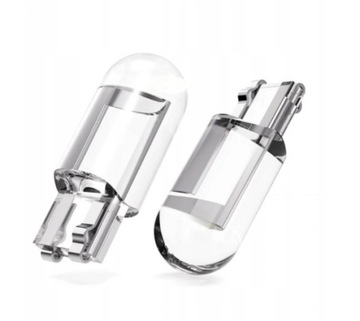 T10 HPC 360' sferyczna W5W LED cob transparentna