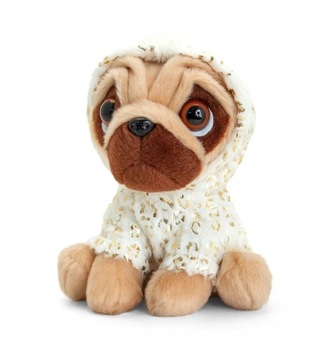 Maskotka Pluszak PIES PIESEK MOPS 14cm