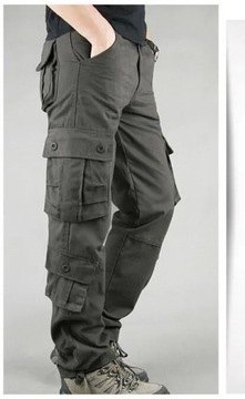 Handsome men's pants overalls cargo pants men loos