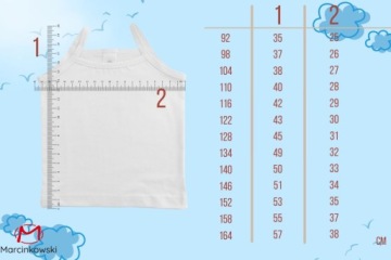 BIAŁA DZIEWCZĘCA PODKOSZULKA 110 BAWEŁNA 100% NA CIENKICH RAMIĄCZKACH