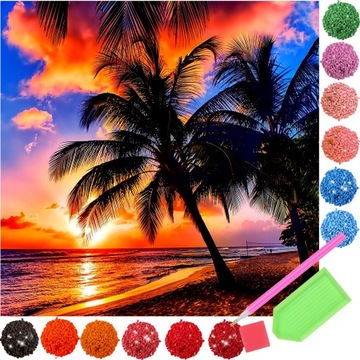 DIAMOND PAINTING HAFT DIAMENTOWY MOZAIKA ZESTAW 5D
