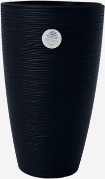 DONICA 3D Z WKŁADEM OSŁONKA GOBI SLIM 40 H58 FI38,5 GŁĘBOKA CZERŃ CZARNA