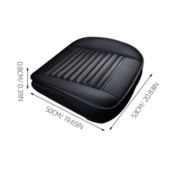 Poszewka na poduszkę z bambusa, dekoracja siedzenia samochodu, 2 szt.