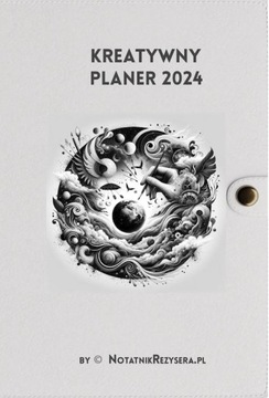 ! PLANER KREATYWNY 2024 DZIENNY Kalendarz Plan Cel DRUK + PDF + Konsultacja