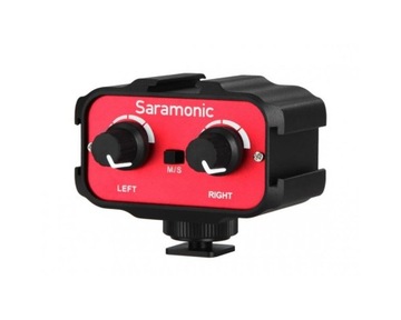 Двухканальный аудиоадаптер Saramonic SR-AX100