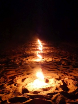 САДОВЫЙ ФАКЕЛ В БАНКЕ, ПАРАФИН НА 3 ЧАСА, БОЛЬШОЕ ПЛАМЯ