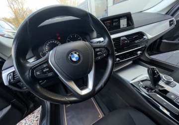 BMW Seria 5 G30-G31 Touring 520d 190KM 2019 BMW Seria 5 2.0D 190KM gwarancja LED AUTOMAT zarejestrowana 2.0, zdjęcie 18