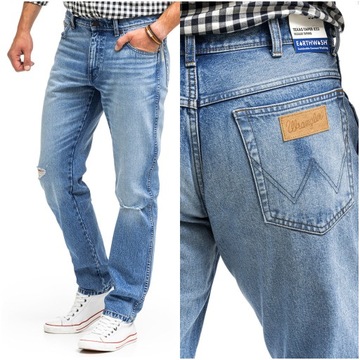 WRANGLER TEXAS MĘSKIE SPODNIE JEANSOWE W33 L32