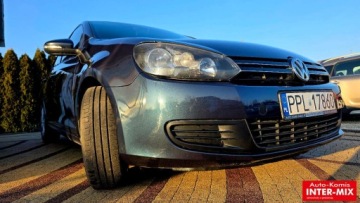 Volkswagen Golf VI Hatchback 5d 2.0 TDI 110KM 2009 Volkswagen Golf Zarejestrowany 2.0 Diesel 110KM, zdjęcie 7