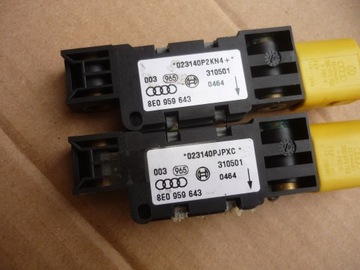КОМПЛЕКТ ДАТЧИКОВ + ДАТЧИК + ПОДУШКА AUDI A4 B6 B7