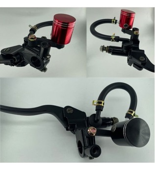 БАЧОК ТОРМОЗНОЙ ЖИДКОСТИ АЛЮМИНИЕВЫЙ ПОРШЕНЬ ТОРМОЗНАЯ СЦЕПЛЕНИЕ СИНИЙ