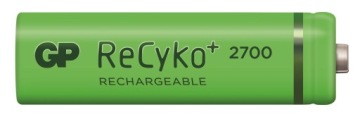 1x БАТАРЕИ R6 2700 мАч AA (R6) GP RECYKO отдельно