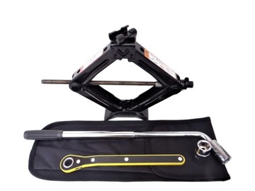 НАБОР ДОМКРАТОВ 1 Т + ТЕЛЕСКОПИЧЕСКИЙ КЛЮЧ + КРЫШКА