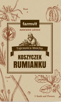RUMIANEK Kwiat Rumianku koszyczek rumianku 50g Far