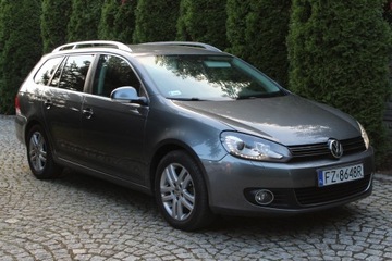 VW Golf VI 1,6 TDI Ledy Nawigacja Alcantara Zarejestrowany