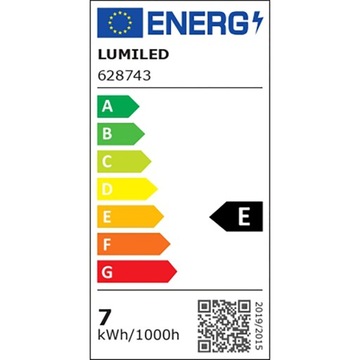 6x E14 Светодиодная лампа FILAMENT свеча 7W LUMILED 3000