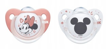 NUK smoczek uspokajający disney MINNIE 6-18 2pak