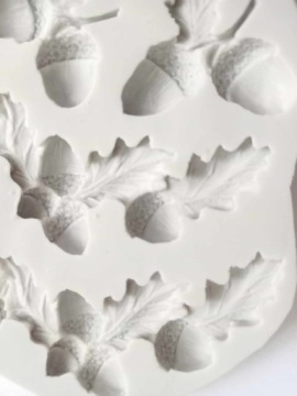 Силиконовая форма Acorn Acorns Leaf - Дуб A02068