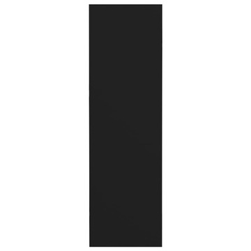 vidaXL Настенная полка для обуви черная, 80x18x60см, материал дерева