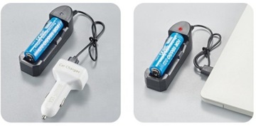 Мощное зарядное устройство USB для литий-ионных аккумуляторов 18650.