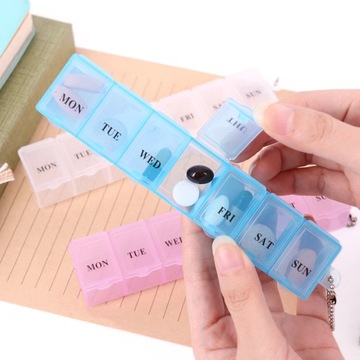 Еженедельный контейнер для лекарств, аптечка, ВИТАМИНЫ, ДОБАВКИ, ТАБЛЕТКИ