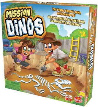Gra rodzinna Dino Misja Mission Dinos