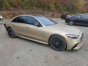 Mercedes Klasa S W223/V223 2023 Mercedes-Benz Klasa S 580 4Matic 2023 4.0l 4.0 Benzyna 496KM, zdjęcie 4