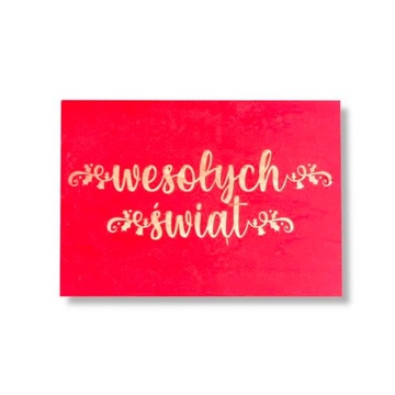 ŚWIĄTECZNA TABLICZKA DO ZDJĘĆ Wesołych Świąt