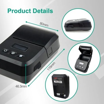 Drukarka etykiet KLP-II Bluetooth IP54