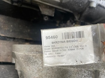AUTOMATICKÁ SKŘÍŇ ŘAZENÍ KIA SORENTO 2.5 CRDI