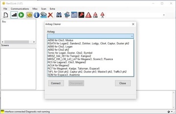 Диагностический модуль Renault Modus Megane Clio Master