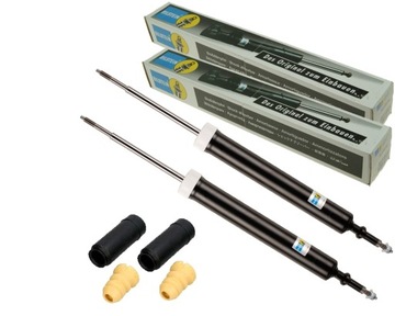 BILSTEIN 2x AMORTYZATORY + OSŁONY I ODBOJE BMW 1 E87 E81 E88 3 E90 E91 tył