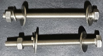 zestaw montażowy do kotew 140 mm, nierdzewny