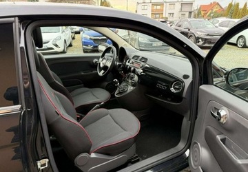 Fiat 500 II Seria 1 1.2 69KM 2014 Fiat 500 1,2 69KM Rej.02.2015r Klima Serwis 1Wlasciciel 1.2 Benzyna 69KM, zdjęcie 17