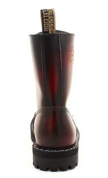 GLANY STEEL ŻÓŁTY/CZERWONY/CZARNY 10-DZIUR 105-106/O/Y/R/B 36