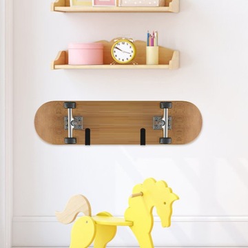 ДЕРЖАТЕЛЬ ДЛЯ ЛЫЖ НАСТЕННАЯ ВЕШАЛКА ДЛЯ ОДЕЖДЫ 2 КОМПЛЕКТА