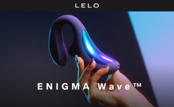 LELO ENIGMA Wave — тройной звуковой вибратор, цвет «Cyber Purple»