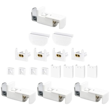 1 Set Curtain Fitting Clamp Support Replacement