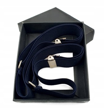 Granatowe opaski do rękawów koszuli kelnerskie