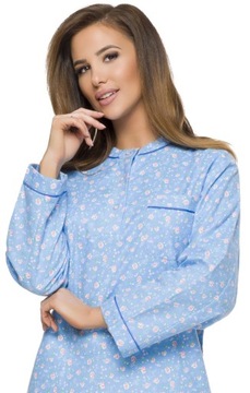 ЖЕНСКАЯ НОЧНАЯ РУБАШКА ИЗ ХЛОПКОВОЙ ФЛАНЕЛИ XXL