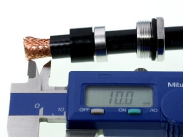 Gniazdo N kabel 10mm do anten HELIUM HyperFlex 10