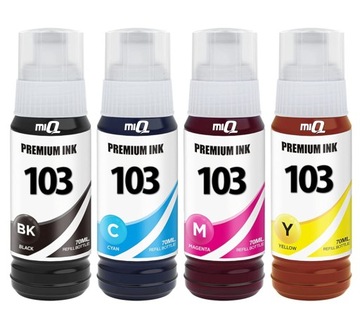 4x TUSZ 103 XL DO EPSON L3250 L3256 L3260 L3266