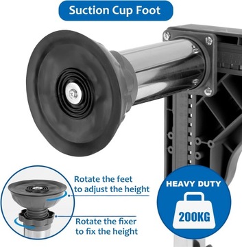 АНТИВИБРАЦИОННАЯ РЕГУЛИРУЕМАЯ ПРИСОСКА ДЛЯ СТИРАЛЬНОЙ МАШИНЫ И ХОЛОДИЛЬНИКА 200 КГ