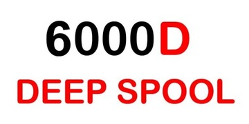 Styl 6000 GŁĘBOKIEJ SZPULI Oryginalny DAIWA FUEGO