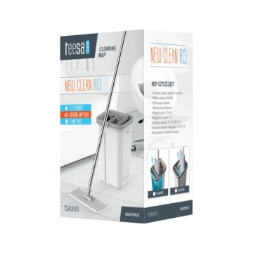 Teesa New Clean R13 Швабра с двумя отделениями 2x из микрофибры 5,7 л