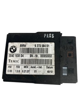 Moduł fotela LCPA BMW E61 9273584 Oryginał