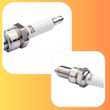 СВЕЧА ЗАЖИГАНИЯ D8TC ДЛЯ ДВИГАТЕЛЕЙ INTERCUS (75 ММ, M14, ДЛИННАЯ РЕЗЬБА)