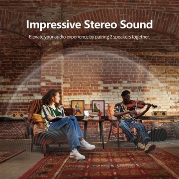 Домашняя акустическая система DOSS, дизайн из натурального бамбука SoundBox H200, беспроводная связь 5.3