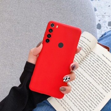 ЧЕХОЛ ДЛЯ XIAOMI REDMI Note 8T СИЛИКОНОВЫЙ ЦВЕТ + СТЕКЛО